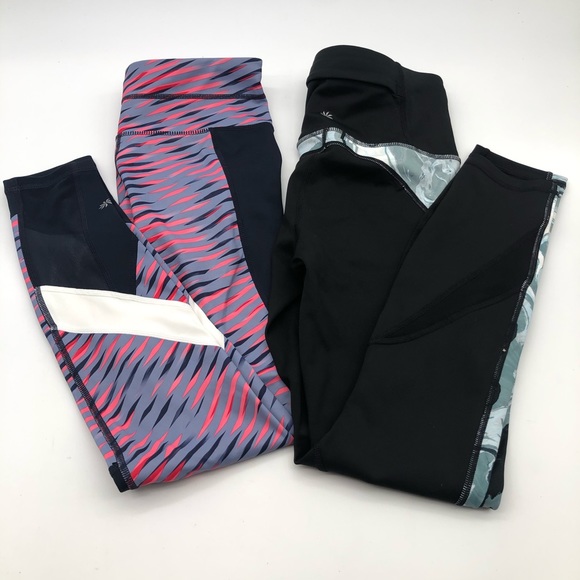 Bundle Athleta Sonar Leggings. Size XXS - Picture 1 of 4